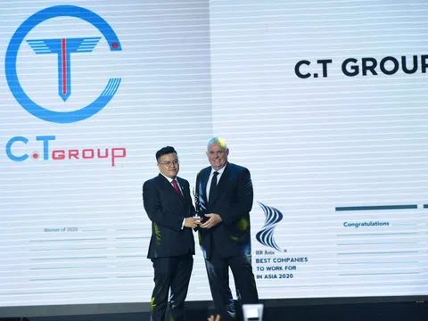 Tập đoàn C.T Group được vinh danh “Nơi làm việc tốt nhất Châu Á"